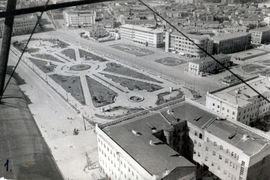 Площадь Павших борцов, (1932 год,  до начала строительства Центрального универмага) 