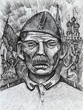 Абдулаева Меседу, 17 лет, Портрет солдата, б., линер, п. Пурпе, Ямало-Ненецкий автономный округ