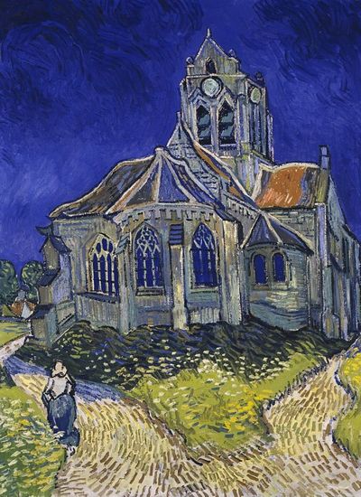 Вмнсент Ван Гог «Церковь в Овере»